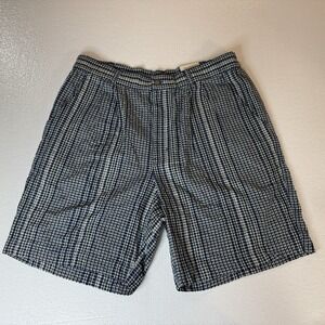 Baxter Mens Chino Shorts Pleated Comfort Fit 100% Cotton Size 34 Waist